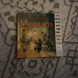Leap Through Time: The First Humans book by Backpack Books